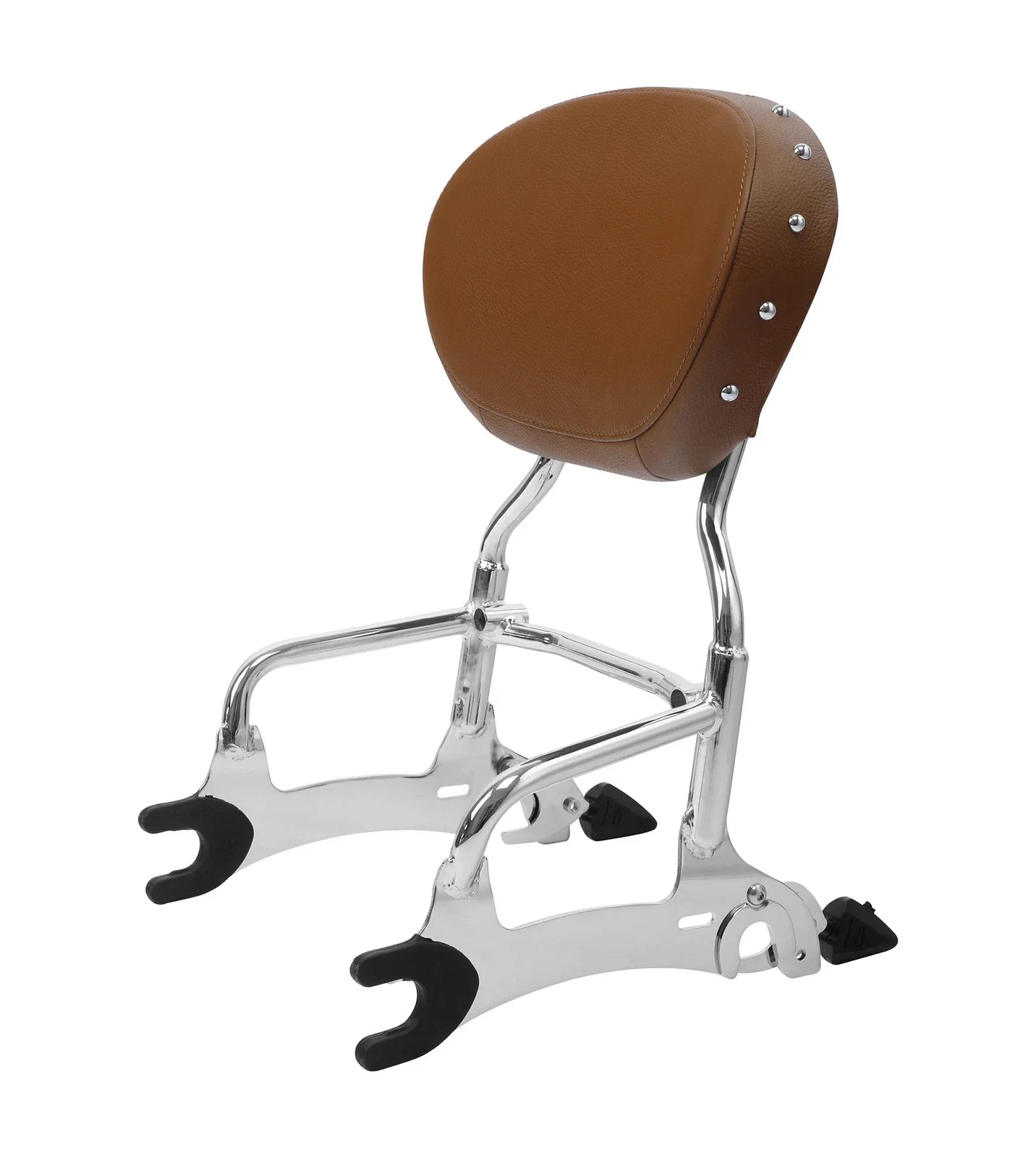 Sissy Bar Backrest Pad Mount Spools for Indian Chieftain (2014-2022)