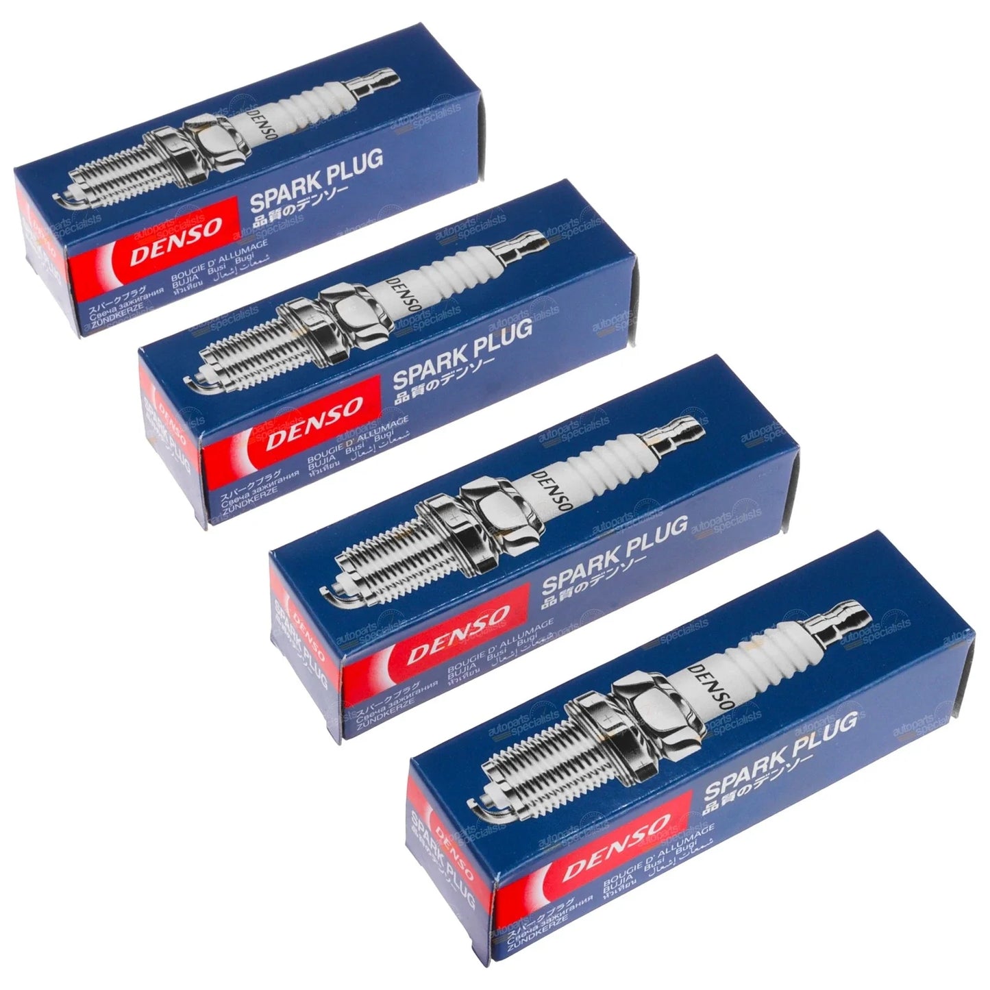 4 x  Nickel Spark Plugs for Audi A4 B6 1.8L BFB (2003-2004)