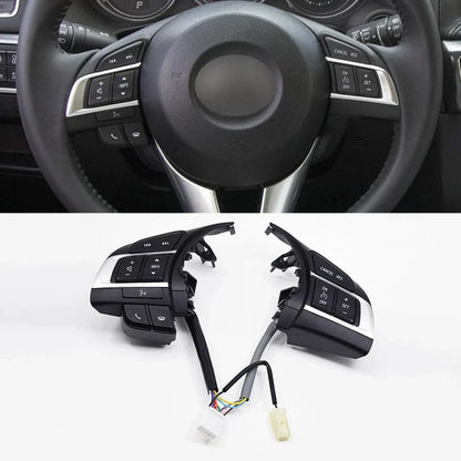 Steering Wheel Audio Cruise Control Switch for Mazda 3 6 CX-5 CX-4 (2010-2023)