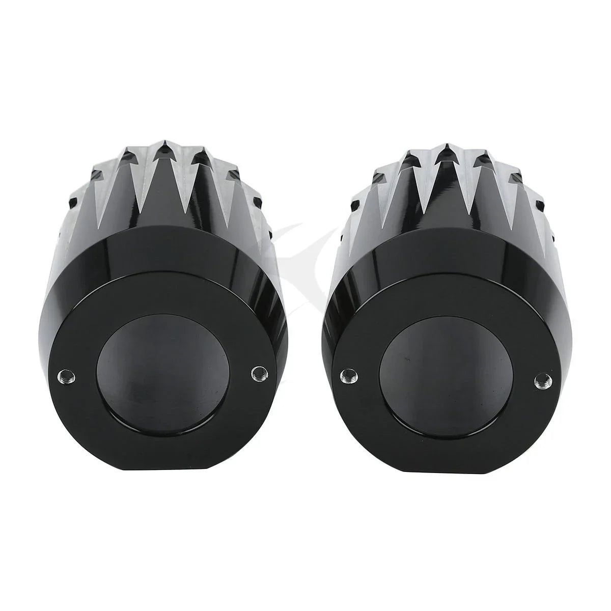 Aluminum Upper Fork Slider Covers for Harley Road King Electra Glide (84-13)