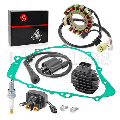 Stator Rectifier Ignition Coil and Relay for YAMAHA GRIZZLY 600 (1999-2001)