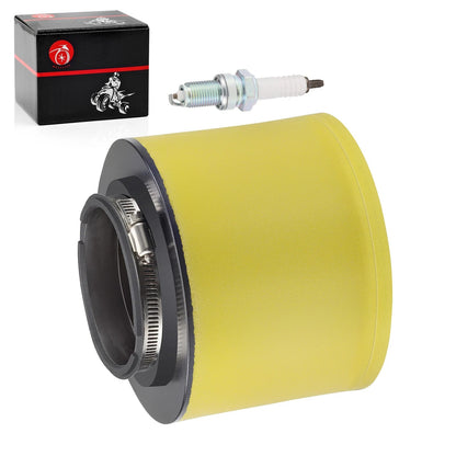 AIR FILTER & SPARK PLUG for HONDA TR 200 FAT CAT (1986–1987)