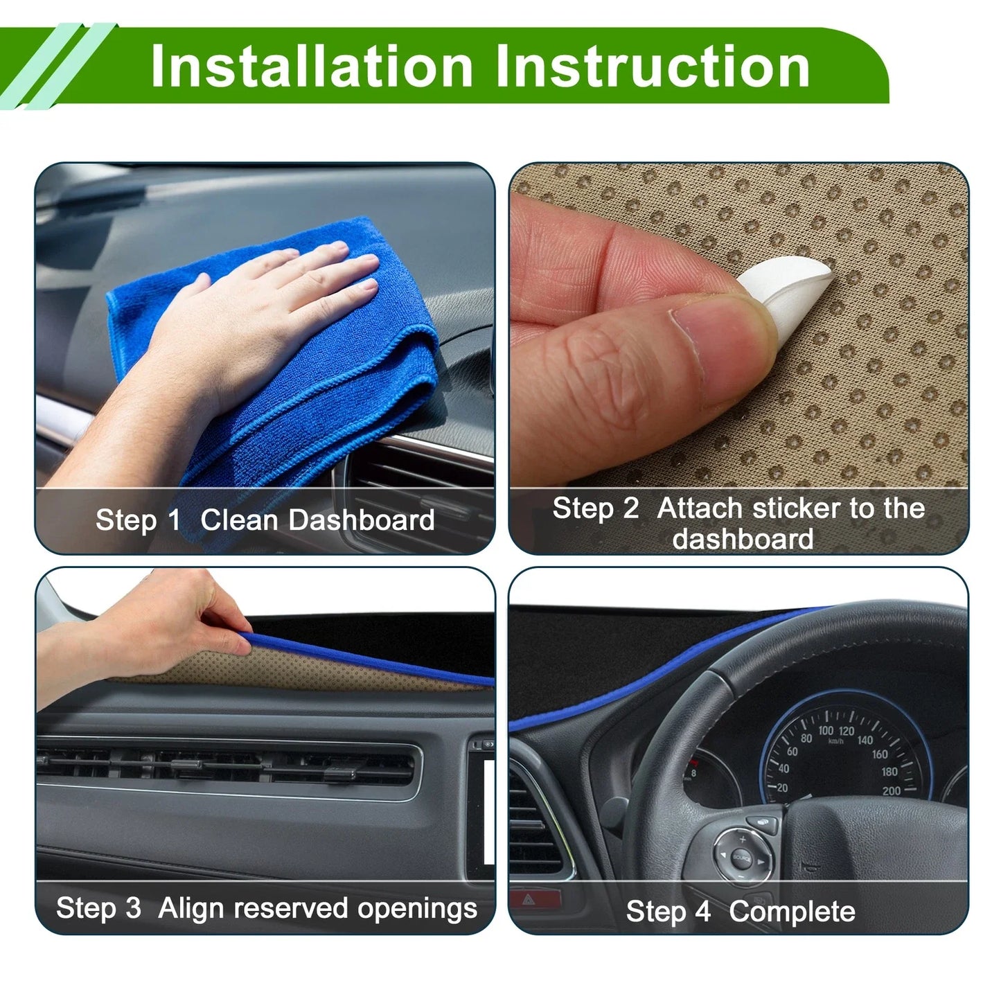 Dashboard Dash Cover Mat for BMW 1 Series (2012-2017) Sun Protector Pad