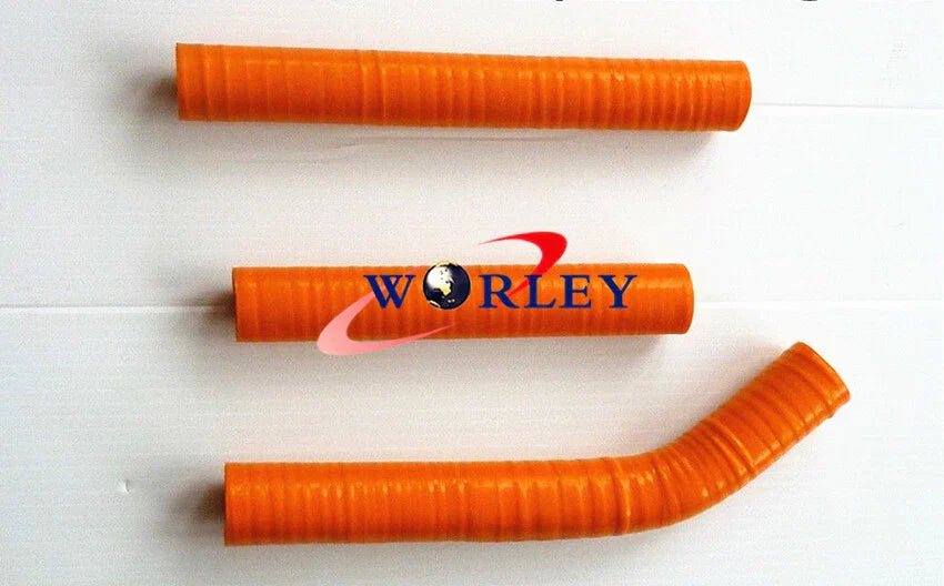 Silicone Radiator Hose Orange for KTM 125SX 144SX 150SX (2007-2008)