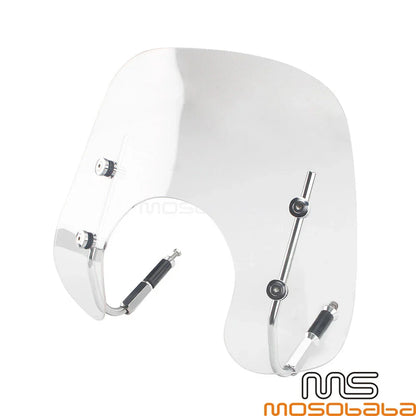 Clear Windscreen with Bracket for Piaggio Vespa GTS250 GTS300 (2006-2023)