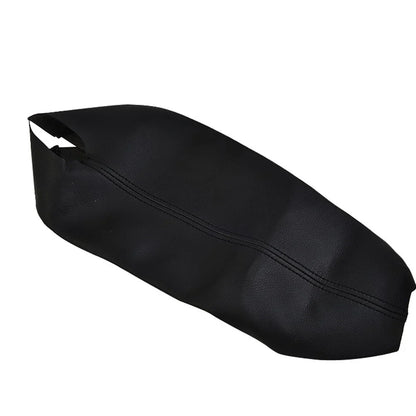 Leather Armrest Center Console Lid Cover for Black Car (2008–2012)