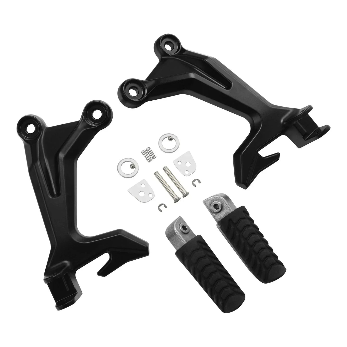 Footrest Bracket Passenger Seat Footpegs for Kawasaki Ninja 650 (2017-2019)
