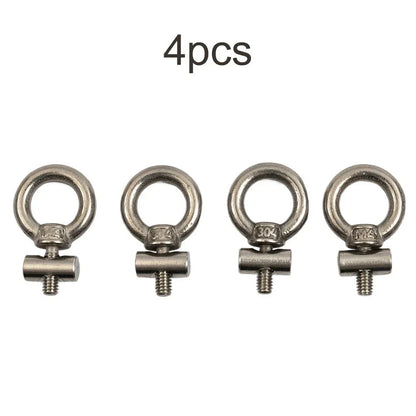 2-8x Stainless Steel Awning Rail Stoppers 6mm for Motorhome/Caravan