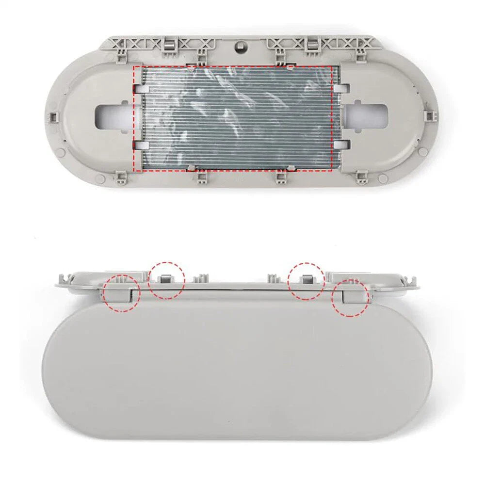 Sun Visor Vanity Mirror Cover for BMW Mini Cooper F55 F56 (2015-2022)