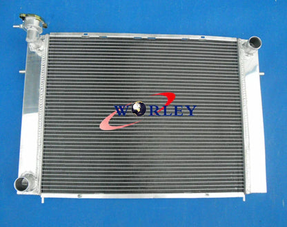 Aluminum Radiator & RED Hose for Holden Commodore VG VL VN VP VR VS V8 5.0L (1988-1997)
