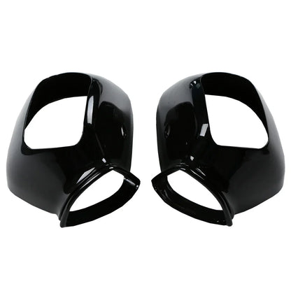 Black Rear View Mirror Case Covers for Honda Goldwing GL1800 (2001-2017)