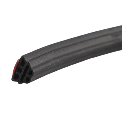 3-Layer Rubber Sound Insulation 1pc Car Door Seal Strips