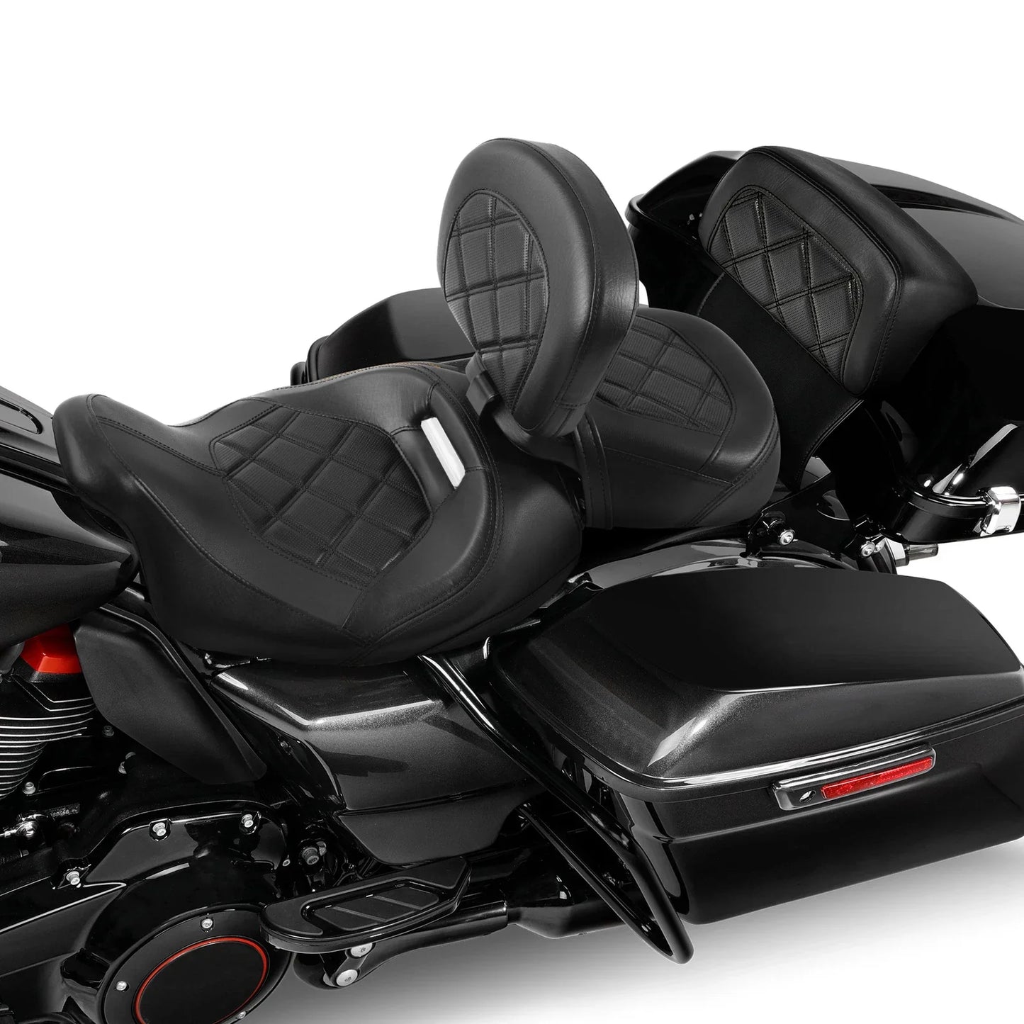 Driver & Passenger Seat Backrests for Harley CVO Road Street Glide (2014-2023)
