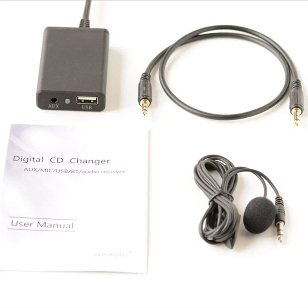 Bluetooth Handsfree Kit AUX Adapter for Toyota Highlander Corolla (2005-2011)