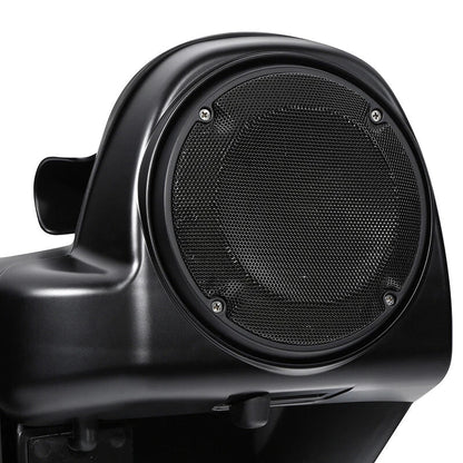 Lower Vented Fairing Speaker Pod for CVO Street Glide Black Denim (2014-2024)