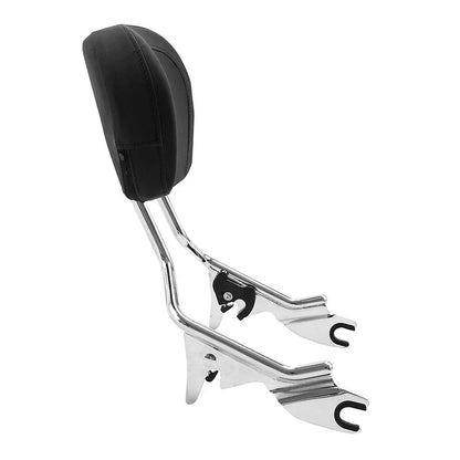 Passenger Upright Sissy Bar Backrest Pad for Harley Touring (2009-2025)