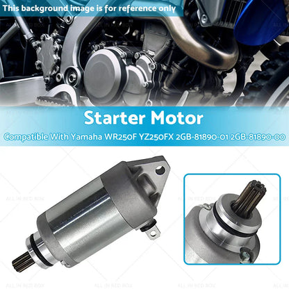 Starter Motor for Yamaha WR250F YZ250FX (2015-2019)
