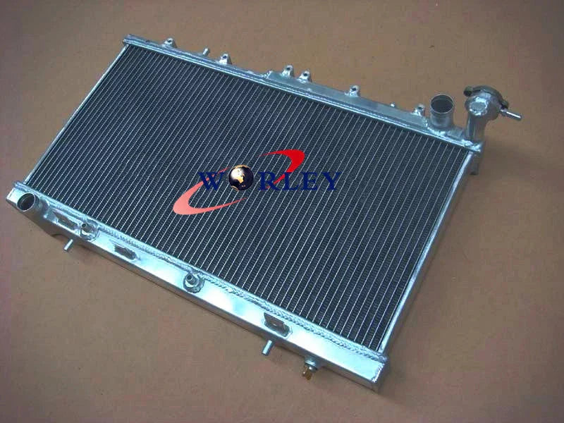 50mm Aluminum Radiator & Fans for Nissan Pulsar N14 GTIR SR20DET (1990-1994)