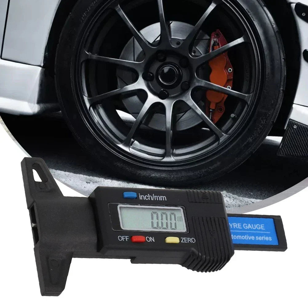Digital Gauge Brake Shoe Pad for Car/Truck/Motorbike Tyre