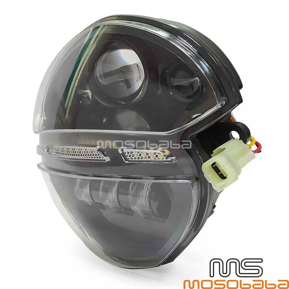LED Projector Headlight DRL for Ducati Monster 796 1100 1100S 1100 EVO (2010-2014)