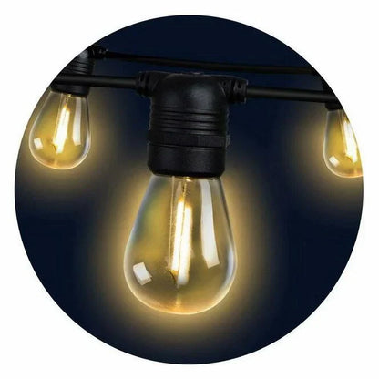 50PCS 51m Waterproof Festoon String Lights for Christmas Wedding Party