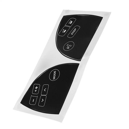 Steering Wheel Control Button Decal Sticker for Lexus ES350 (2007-2012)
