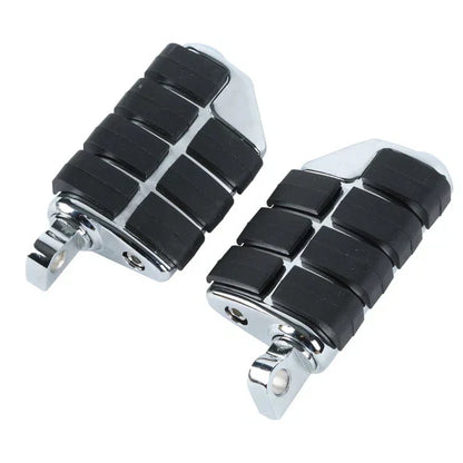 Anti Vibration Lion Paw Foot Rest Pegs for Harley Softail Dyna Touring Chrome