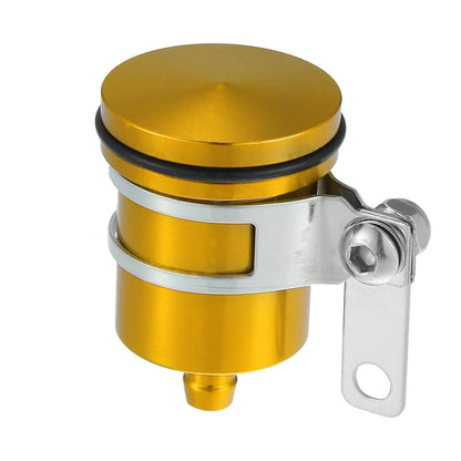 Motorcycle Front Brake Master Cylinder Oil Tank Cup for Yamaha BMW Gold Tone