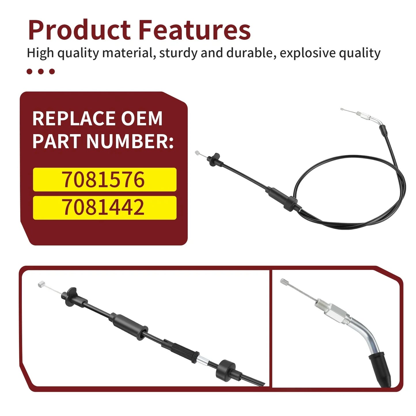 Throttle Cable For Polaris Sportsman XP 550 (2009–2014)