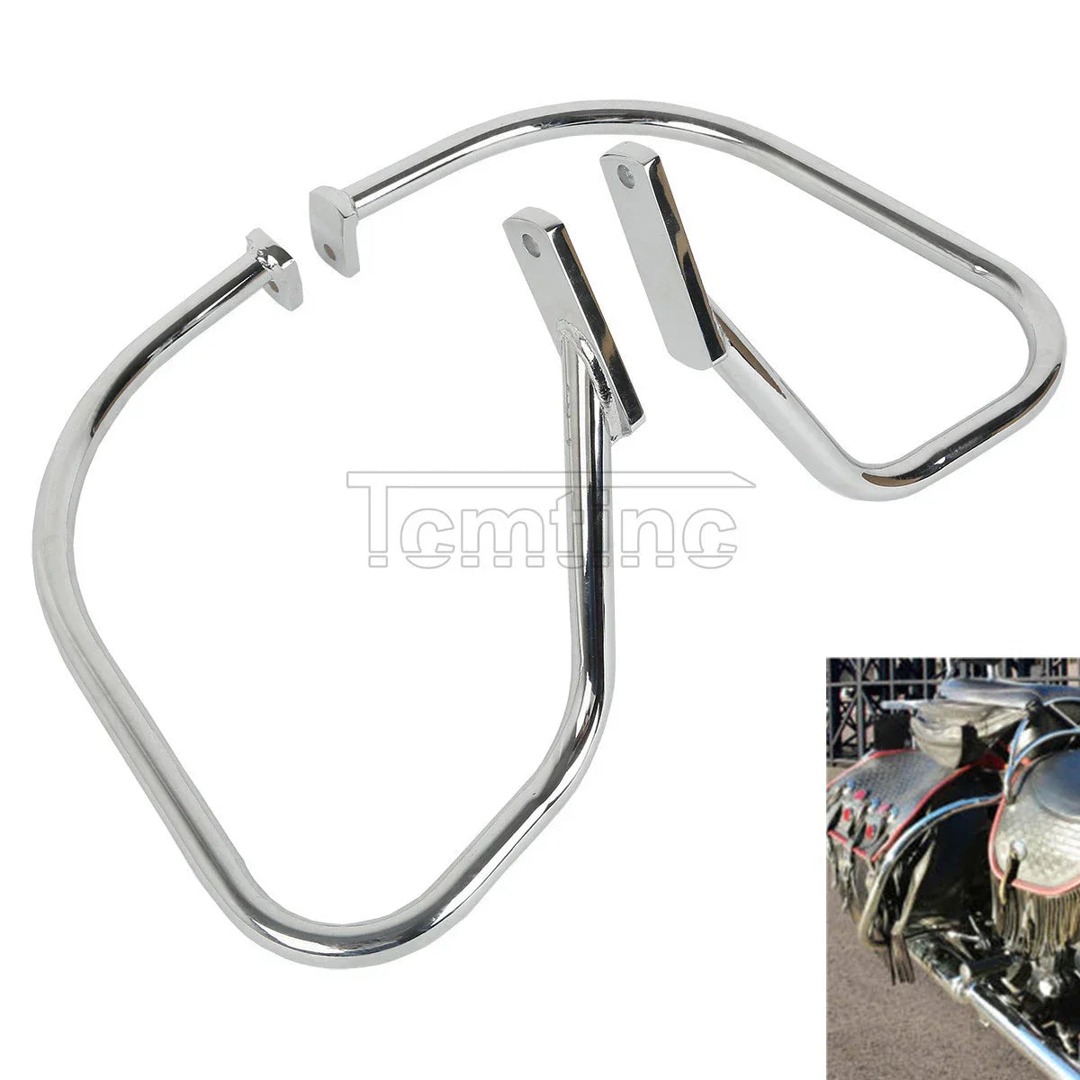 Saddlebag Guard Crash Bar for Harley Softail Heritage Springer (1997-1999)