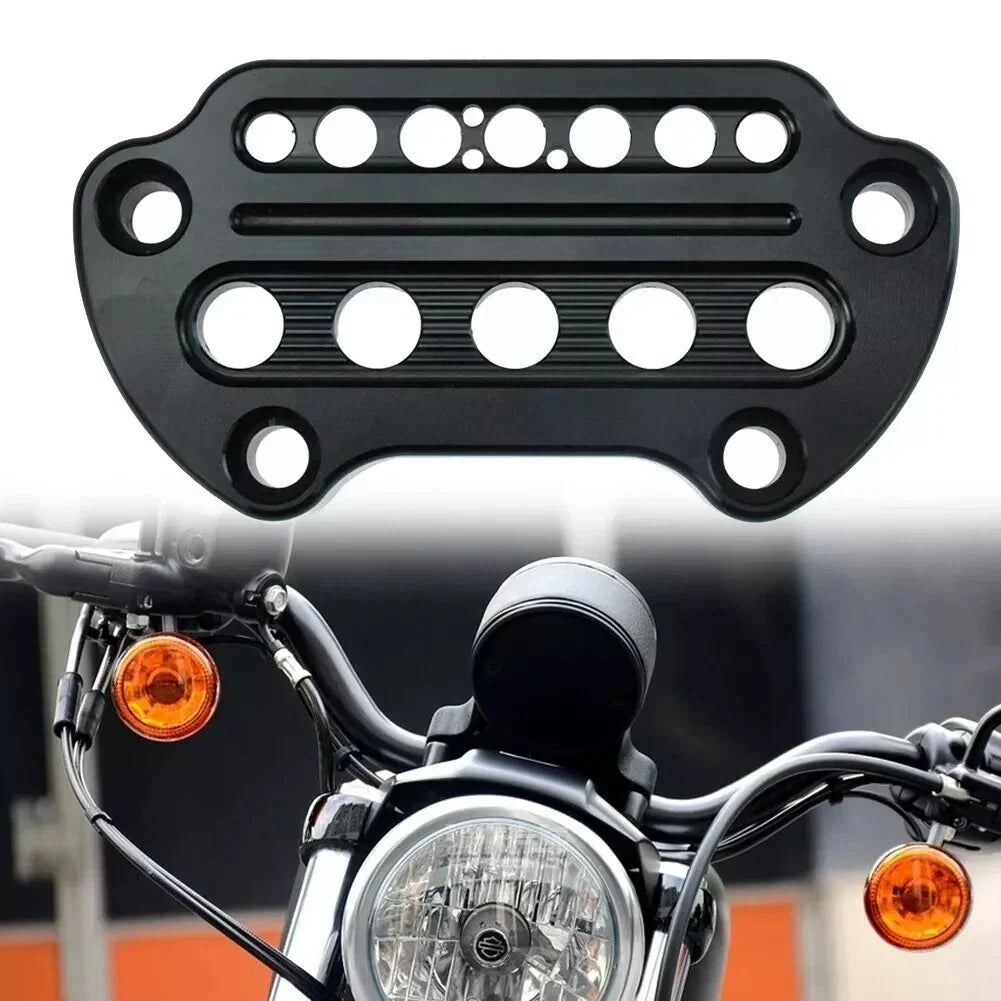 Handlebar Clamp Mount for Harley Sportster Dyna Softail