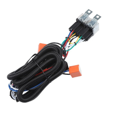 12V 80A Headlight Relay Harness for H6054 H5054 LED Headlights H4