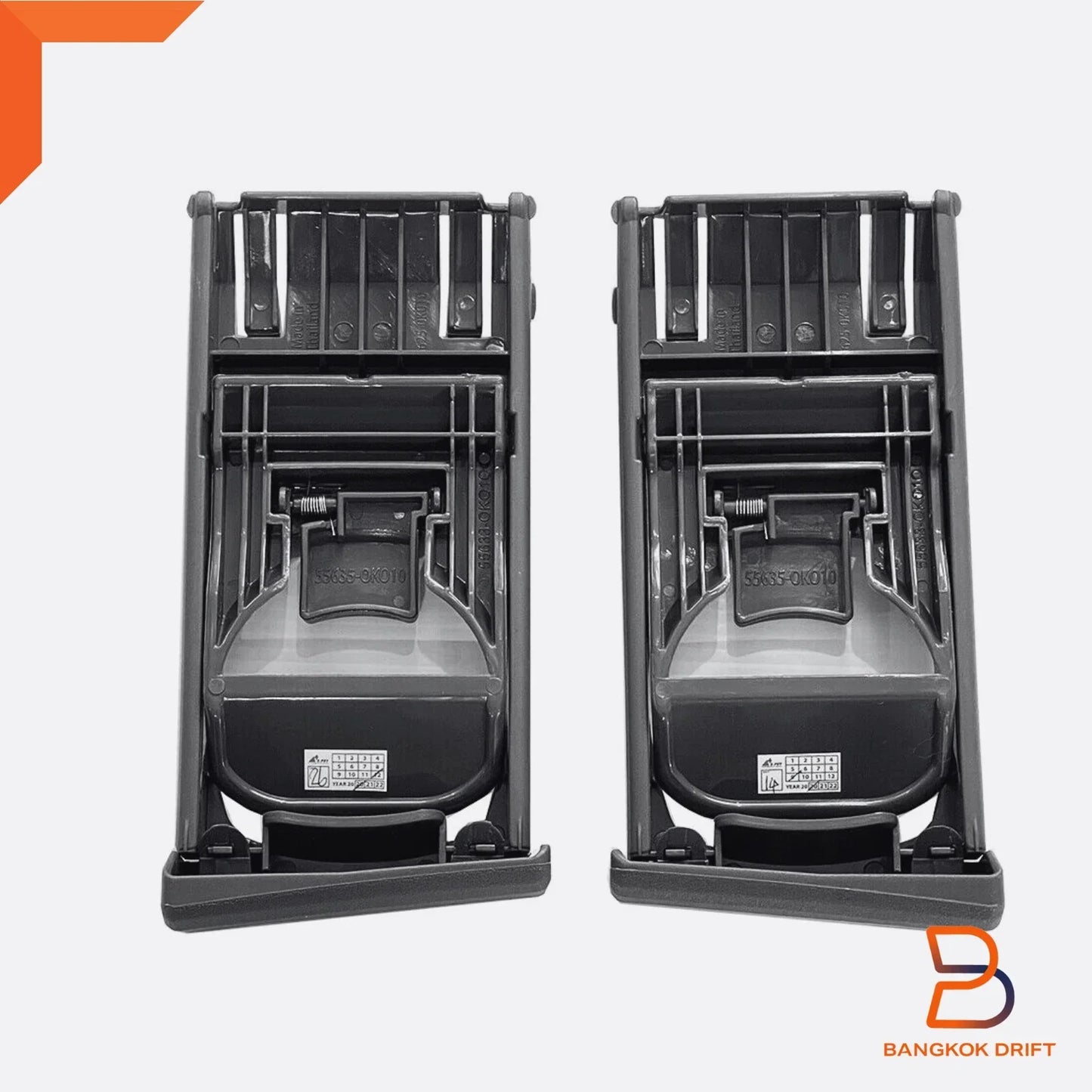 Black Dash Cup Holder Tray for Toyota Hilux Vigo Pickup (2005-2015)