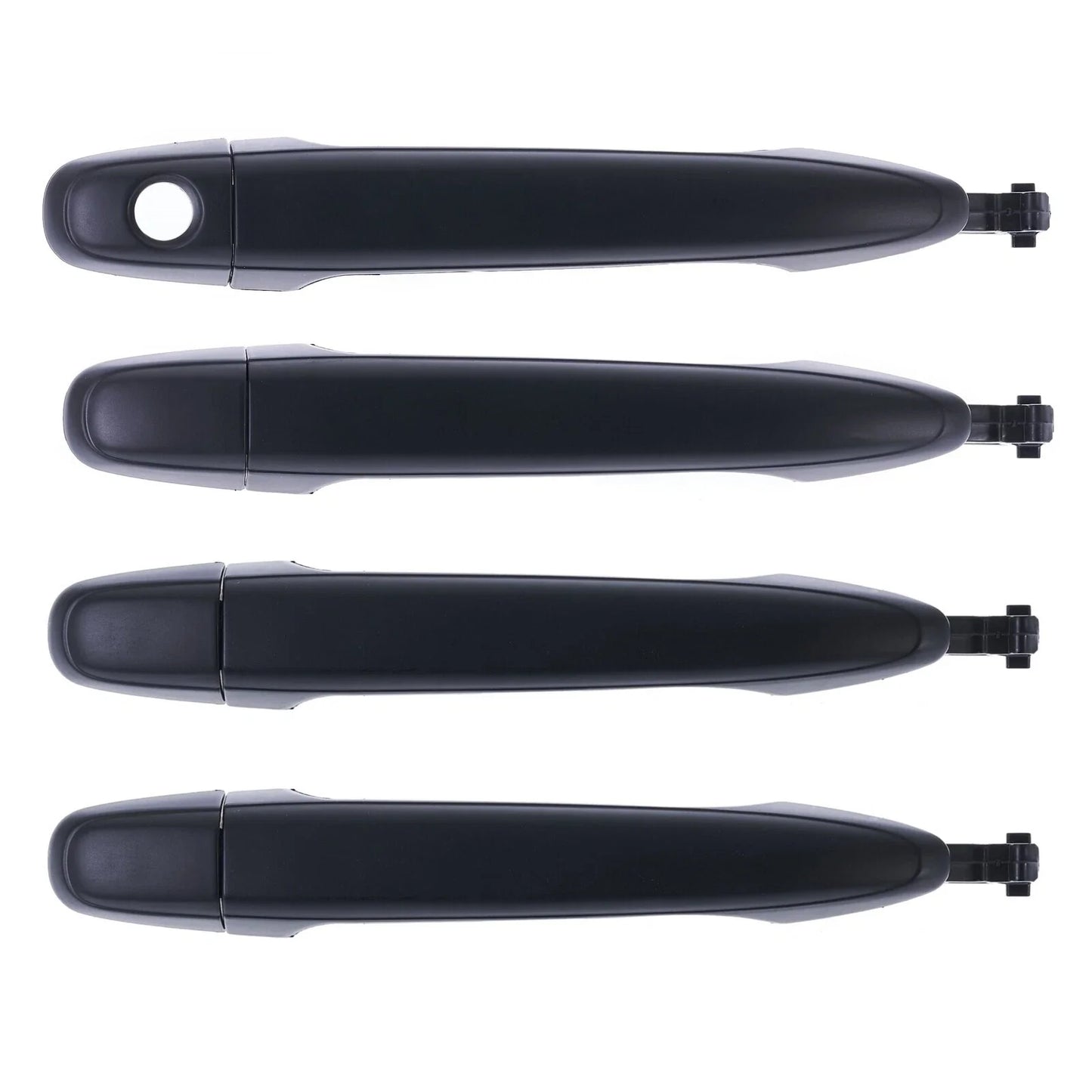 Door Handle Outer 4 x Black for Toyota Camry (2006–2011)
