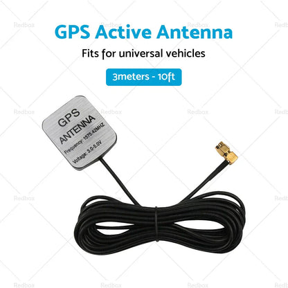 Active Aerial Extension Cable for Car DVD Head Unit Stereos GPS Antenna