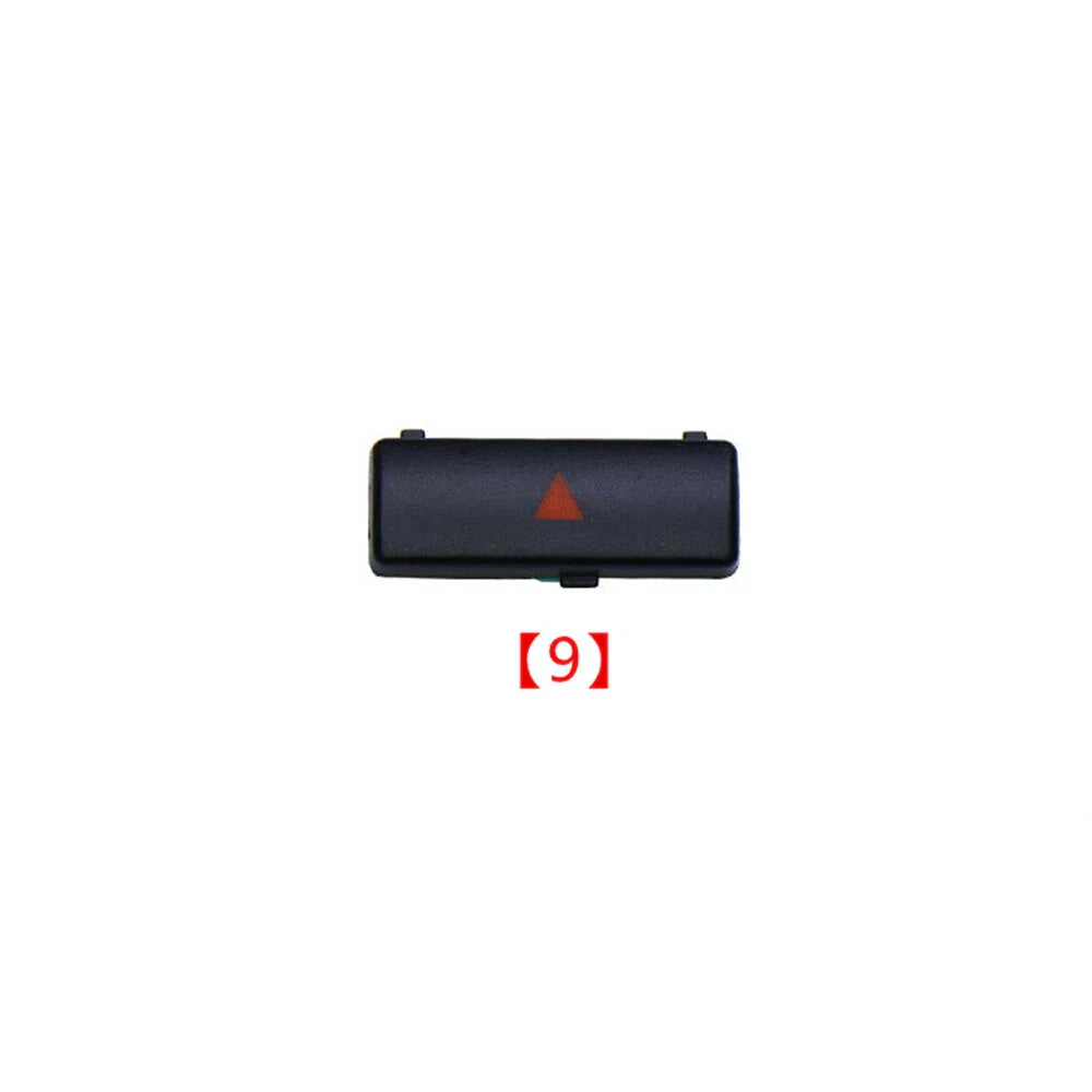 A/C Switch Panel Button Cover Black for BMW X5 E53, 5 Series E39 (2000-2006)