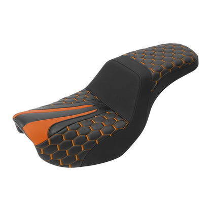 Driver Passenger Seats for Harley Dyna Super Glide Street Bob (06-17)