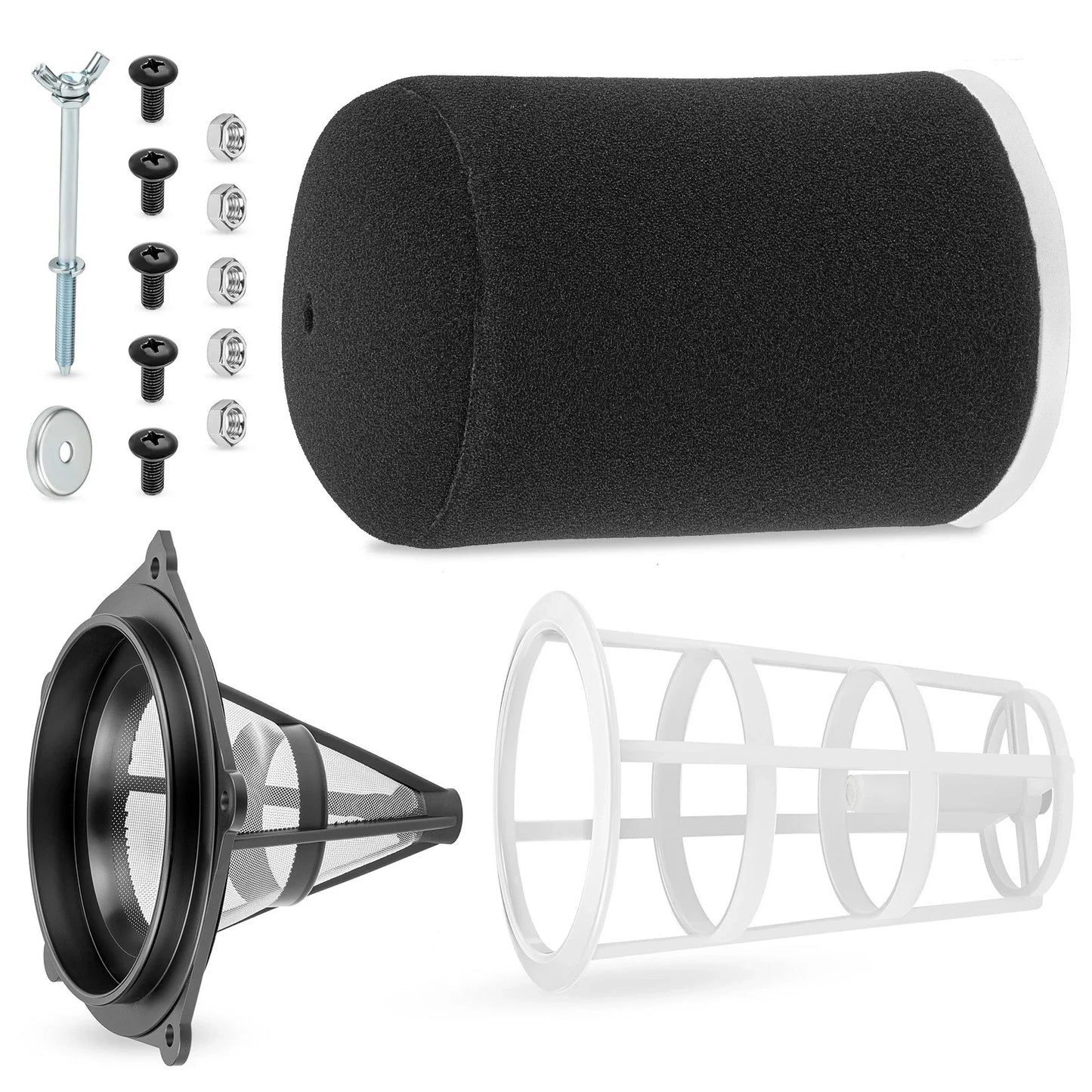 Air Filter + Cage Guide Holder for Yamaha YFZ450 YFZ450R YFZ450RSE (2009–2011)