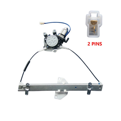 Front Left Window Regulator W/Motor 2 Pins for Mitsubishi Mirage CE (1996–2003)