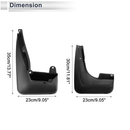 Mud Flaps Splash Guards 1x Set for BMW 1 Series (E87) 2007-2011