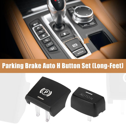 Parking Switch Brake P Auto H Button Cover Kit for BMW F01 F02 F07 F10 F12 F15