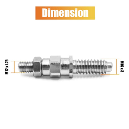 Silver Tone Tow Hook Bar Screw for BMW E Series