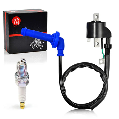 Ignition Coil & Spark Plug for Honda TRX450ER TRX450R (2006–2014)