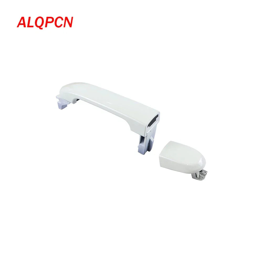 Rear Left Exterior Door Handle for Nissan Tiida Versa (2007-2012) White