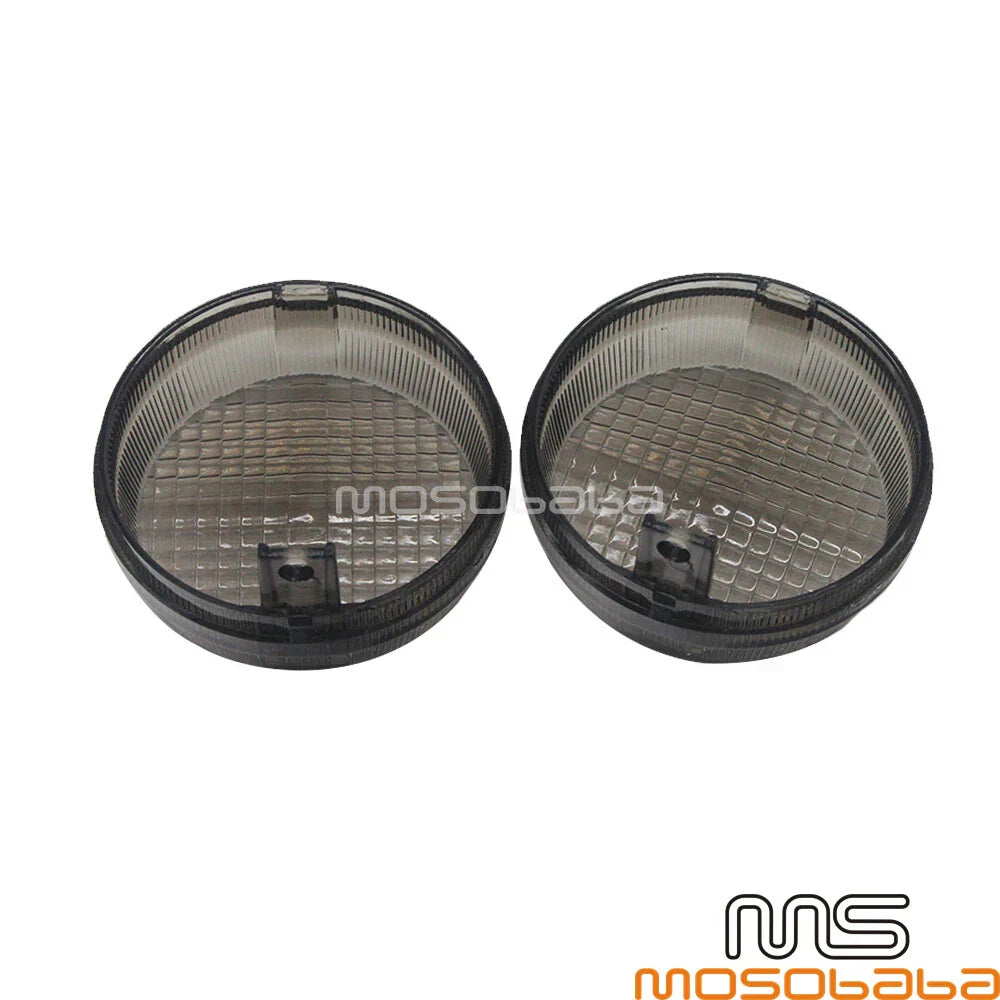 2.75" Turn Signal Light Lens Covers for Kawasaki Vulcan 1600 Classic/Nomad