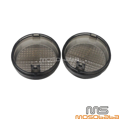 2.75" Turn Signal Light Lens Covers for Kawasaki Vulcan 1600 Classic/Nomad