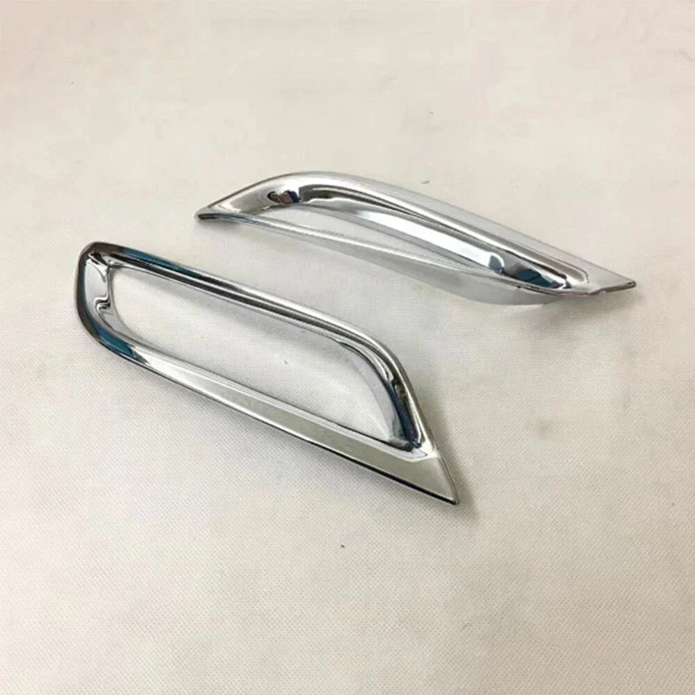 Chrome Rear Bumper Fog Light Covers for Toyota Camry