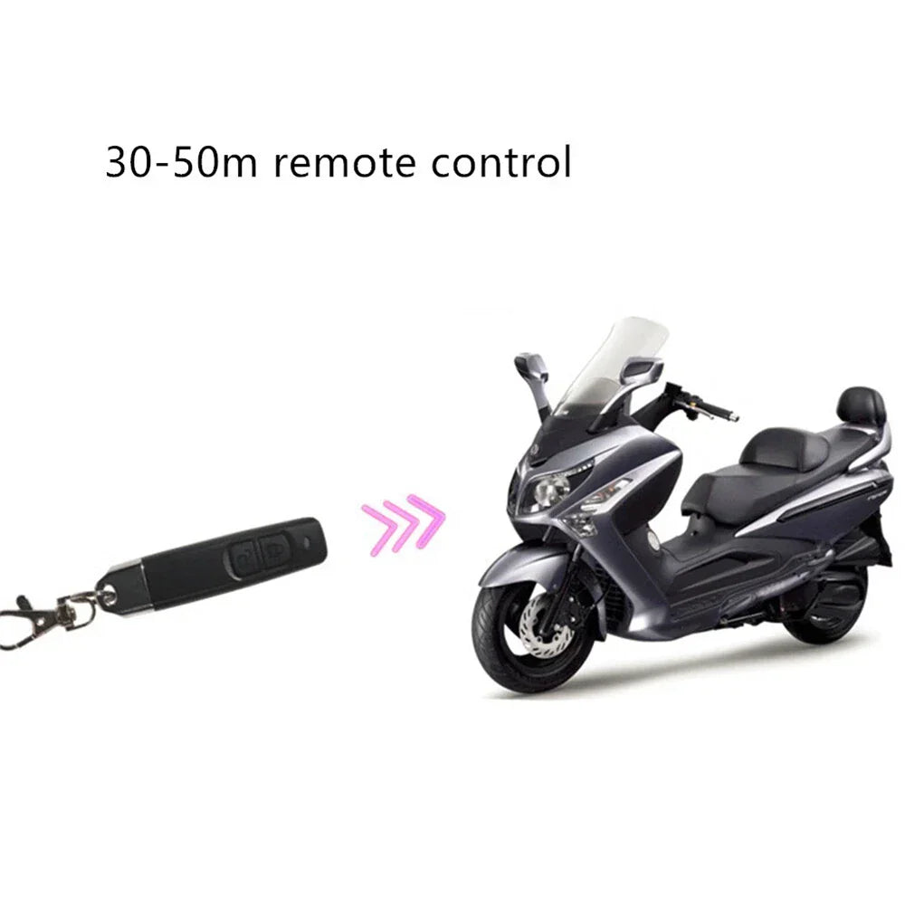 12V Motorcycle Battery Disconnect Kill Switch Dual Remote Control