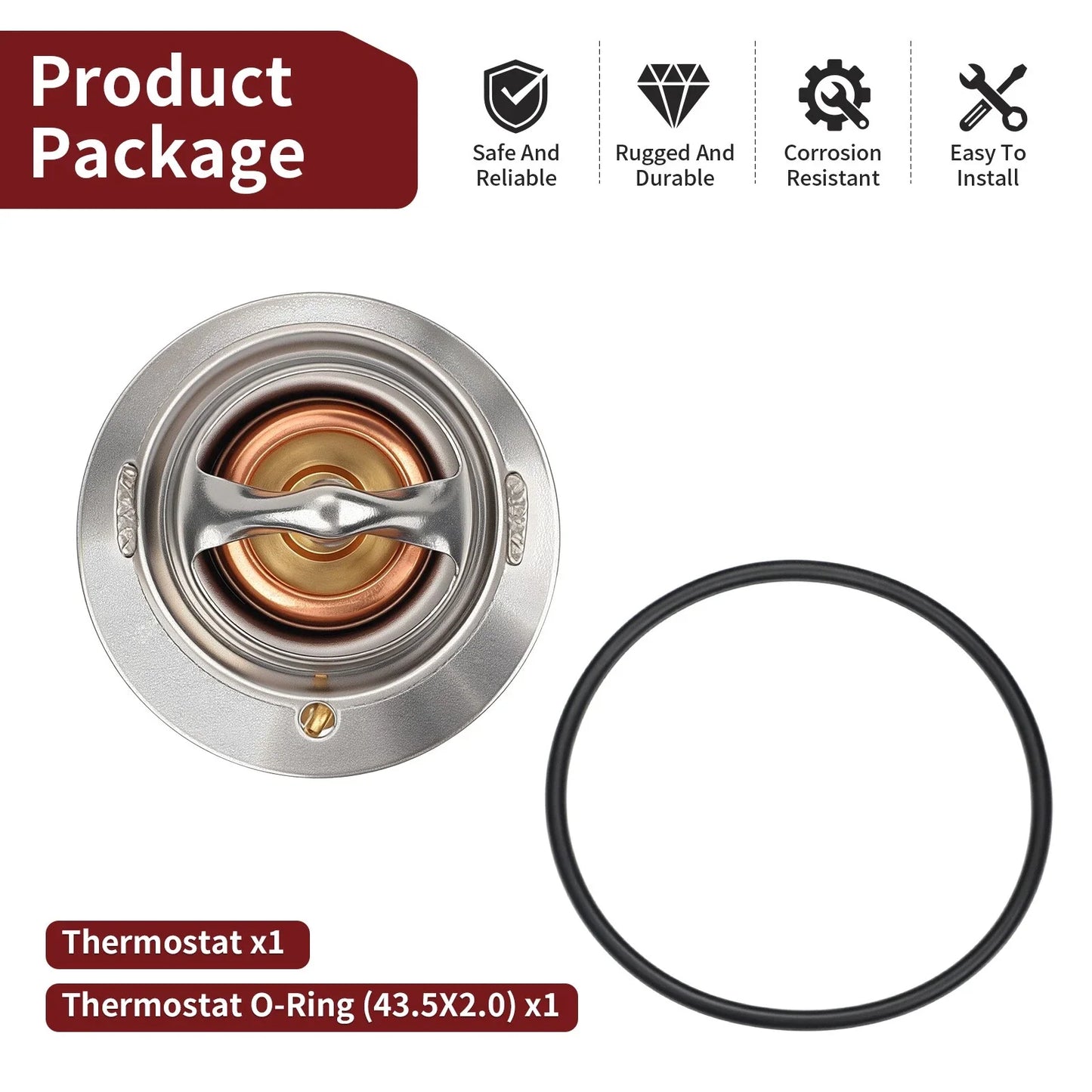 Thermostat & O-Ring for Honda RVT1000R RC51 ST1300 CTX1300