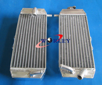 Aluminum Radiator & Silicone Hoses for YAMAHA YZF250 YZ250F (2007-2009)